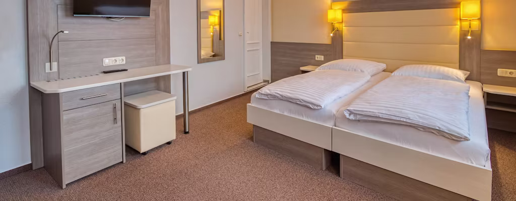 Doppelzimmer im Hotel Goldene Krone